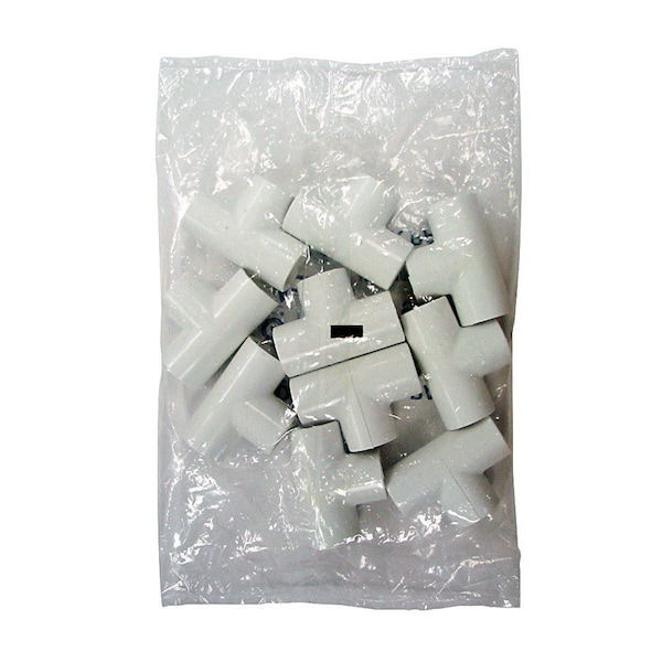 Charlotte Pipe And Foundry Charlotte Pipe 1 in. Slip X 1 in. D Slip PVC Tee 10 pk PVC02400C1000 - main